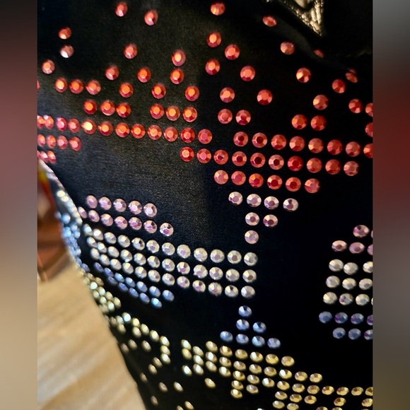 COACH 2011 Poppy Limited Holiday Edition Colorful Rhinestone Black Tote - Picture 3 of 10